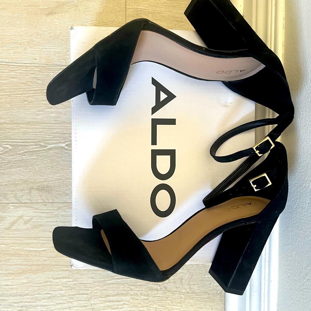 ALDO Women's Black Heeled Sandals